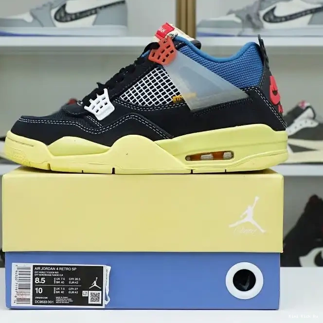 NOIR' UNION JORDAN LA RETRO Kimikick X 4 AIR 'OFF 0711